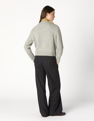JERSEY TACHAS MEDIUM GREY