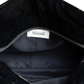 BOLSO TERCIOPELO NEGRO BEADS