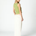 BUTTON-UP T-SHIRT DIAGONAL PICKLE