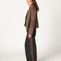 CHAQUETA CREMALLERA CHOCOLATE