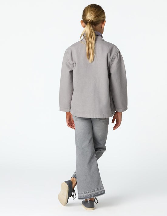 CHAQUETA CUELLO MAO IRON GREY