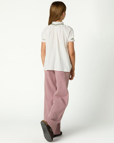 ECRU GREEN HONEYCOMB SHIRT