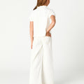 PUFF SLEEVE T-SHIRT WHITE