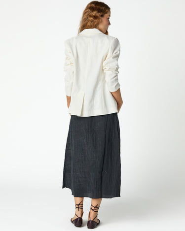 ECRU STRIPED BLAZER