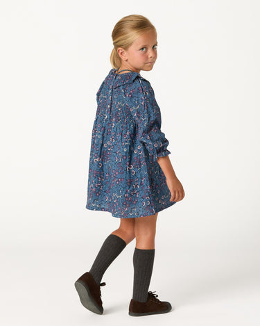 VESTIDO NIDO NIGHT GARDEN BLUE