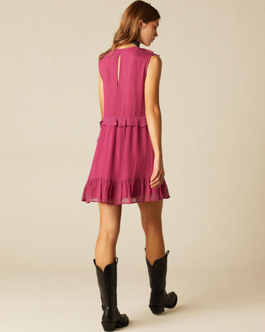 MULBERRY LAYERED DRESS
