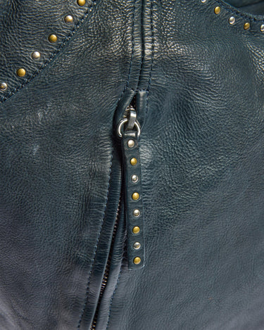 BOLSO MIX TACHAS BLUE
