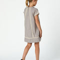 DRESS LACE STRAP GREY