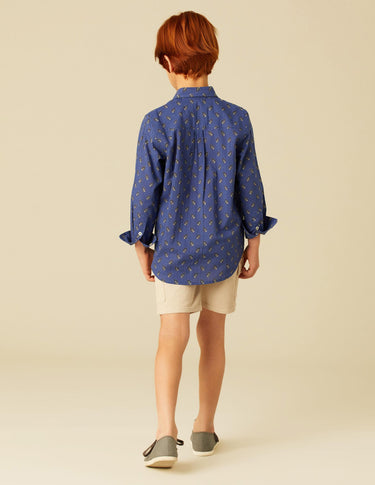 BLUE LEAF SHIRT