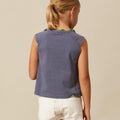 BLUE CUT T-SHIRT