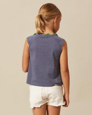 BLUE CUT T-SHIRT