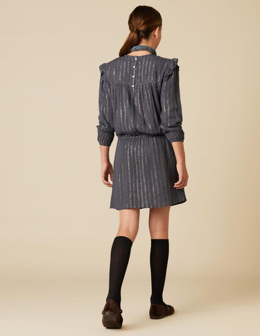 PEBBLE LUREX DRESS