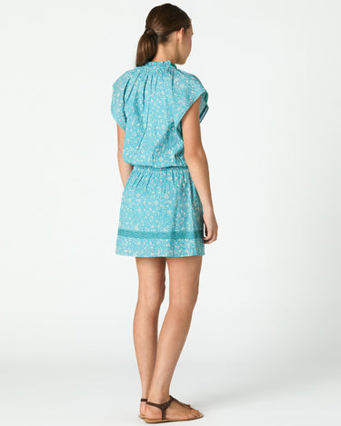 TOILE POND PRINT DRESS