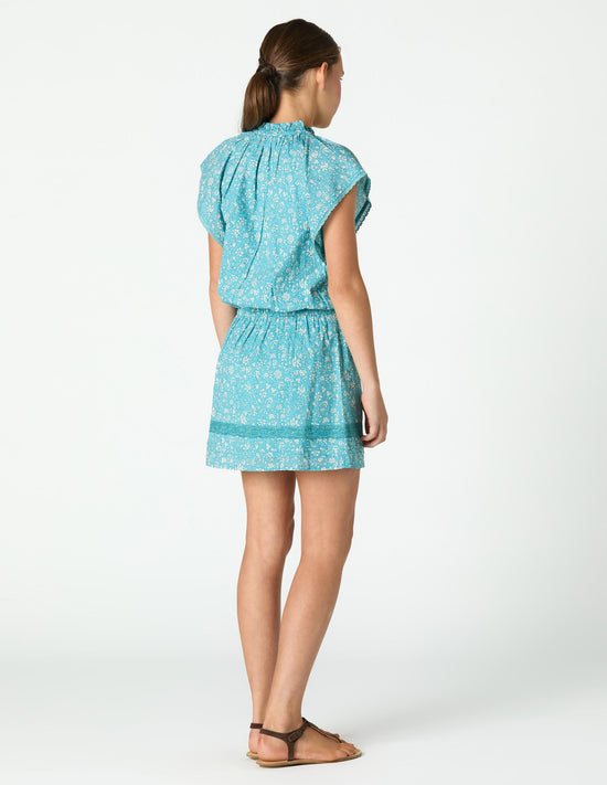 TOILE POND PRINT DRESS