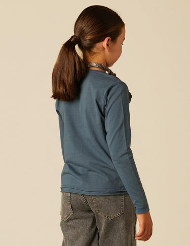 PEBBLE PIN TUCK SHIRT