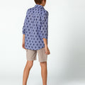 PRINT SHIRT BUTI BLUE