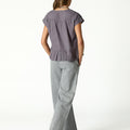OVERCAST LACE V-NECK SHIRT