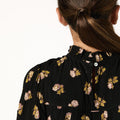 ANTHRACITE FLOWER DRESS