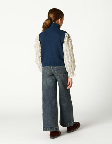 CHALECO CUELLO VUELTO MIDNIGHT