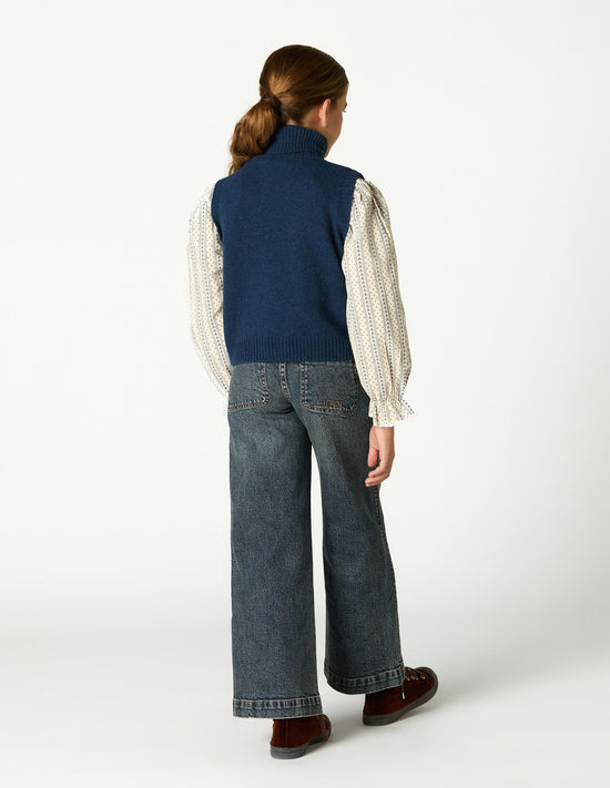 MIDNIGHT TURTLENECK VEST