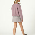 BERRY BUTTON SWEATER