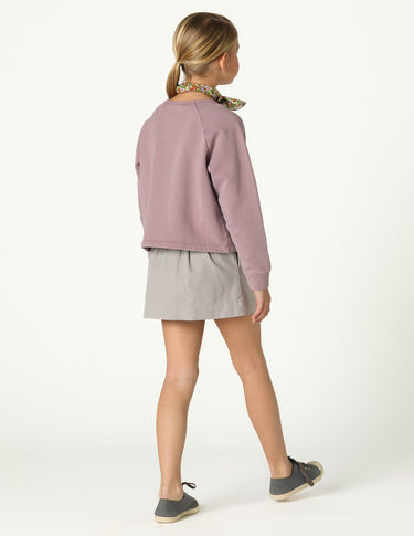 BERRY BUTTON SWEATER