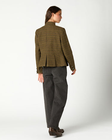 BLAZER AUSTRIACA CUADROS VERDE