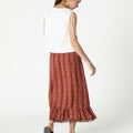 BOHO ROOT PRINT SKIRT
