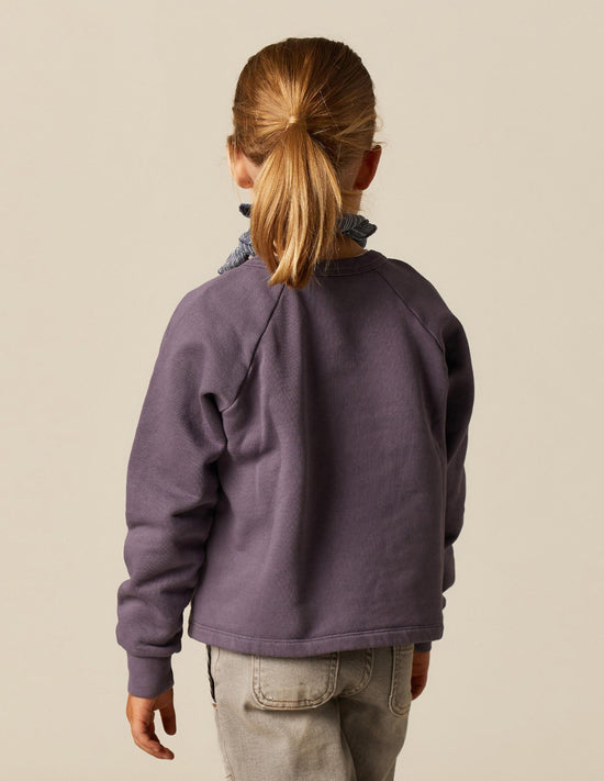SUDADERA BOTONES MORA