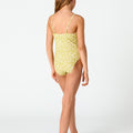 SWIMSUIT WITH TOILE ALGAE STRAP