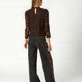 CAMISA LACE MARRÓN