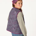CHALECO NIGHT GARDEN PLUM