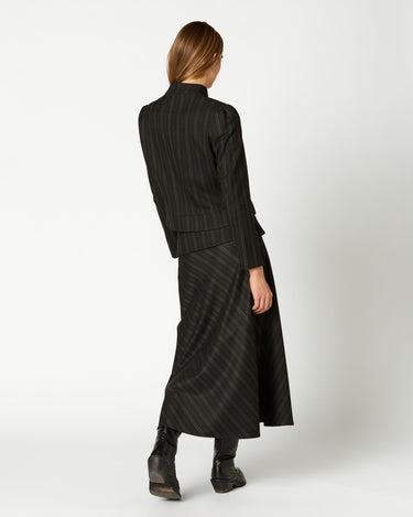 BLAZER CRUCE BOTONES RAYA ANTRACITA