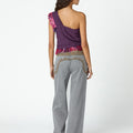 BITTERSWEET ASYMMETRIC FRINGED TOP
