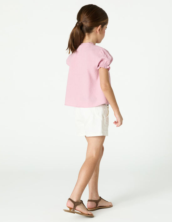 ROSE EMBROIDERED SHIRT