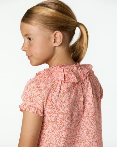 BLOOM PINK PRINT SHIRT