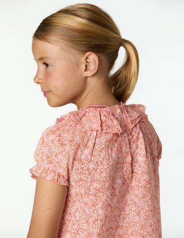 BLOOM PINK PRINT SHIRT
