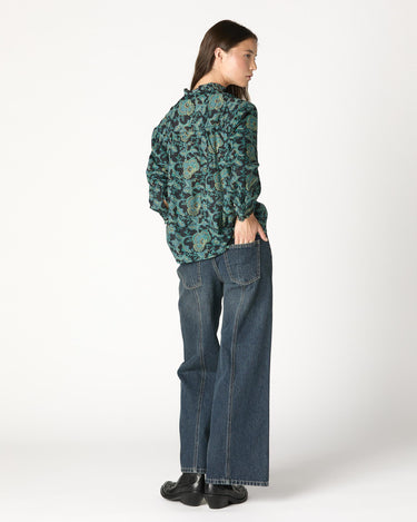 CAMISA VOLANTE WILD BLUE