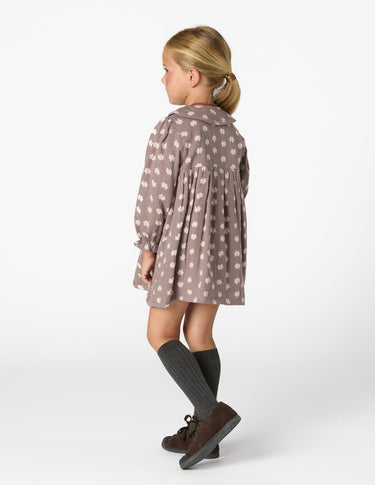 VESTIDO NIDO BOTONES LEAF SMOKE