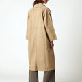 SAND TWILL COAT