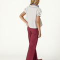 INDIAN RED POCKET TROUSERS
