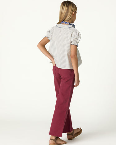 INDIAN RED POCKET TROUSERS