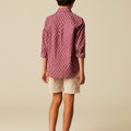 MULBERRY LEAF BUTI SHIRT