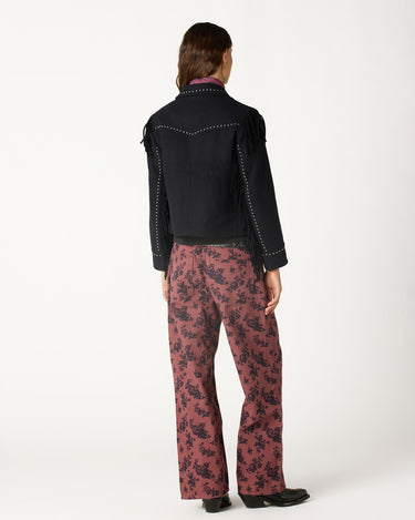 CHAQUETA FLECOS TACHAS