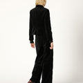 BLUE VELVET BLAZER EIGHTS