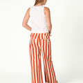 RED STRIPE TROUSERS