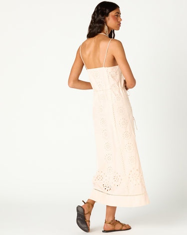 EMBROIDERED LASER-CUT DRESS – Nícoli