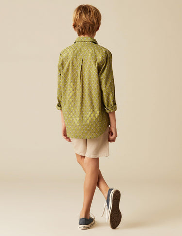 GREEN LEAF BUTI SHIRT