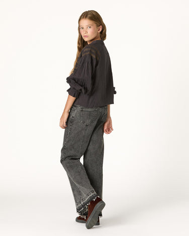 ANTHRACITE CREW NECK NIDOS SHIRT