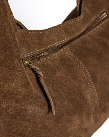BOLSO SERRAJE ESPIGA MARRON